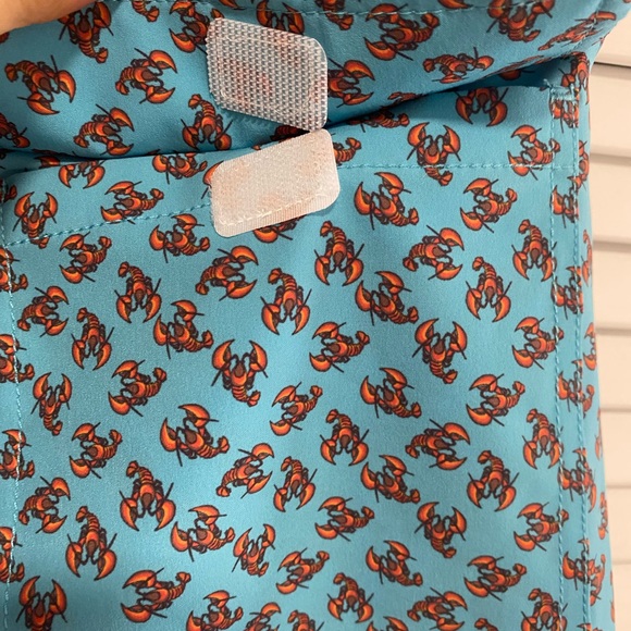 Save the Duck Ademir lobster-print swim shorts - Blue Size Large NWT - Picture 13 of 14